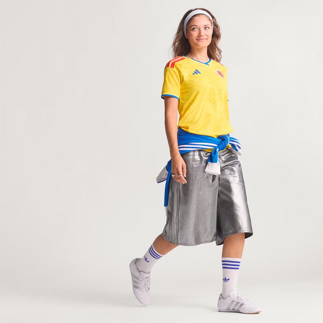 Camiseta Oficial Colombia Mundial 2026 - Mujer
