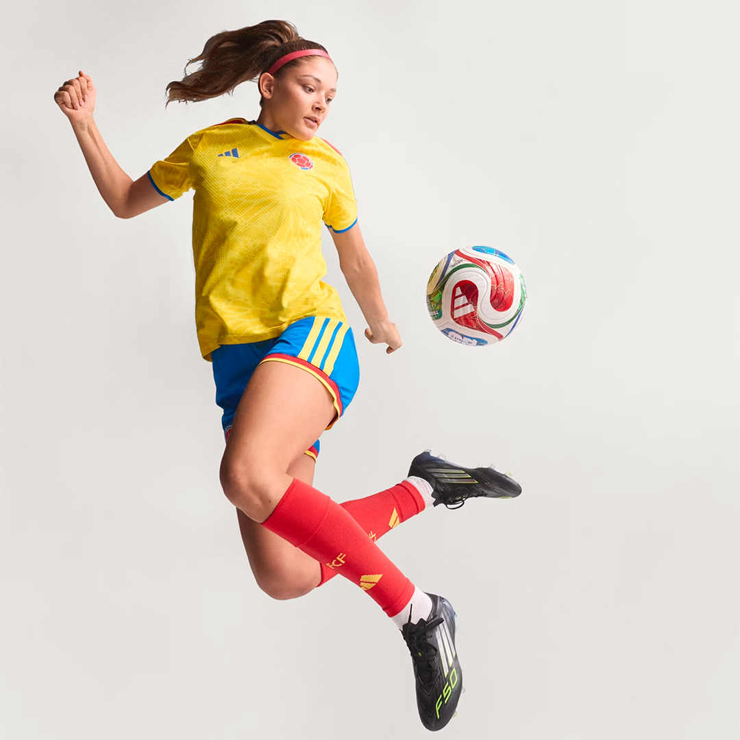 Camiseta Oficial Colombia Mundial 2026 - Mujer