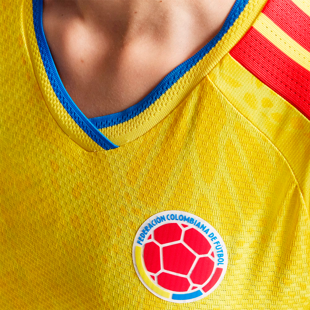 Camiseta Oficial Colombia Mundial 2026 - Mujer