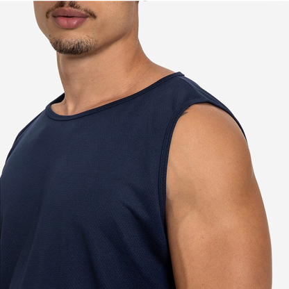 Regata Dri-FIT Azul Marino - Muscle Fit