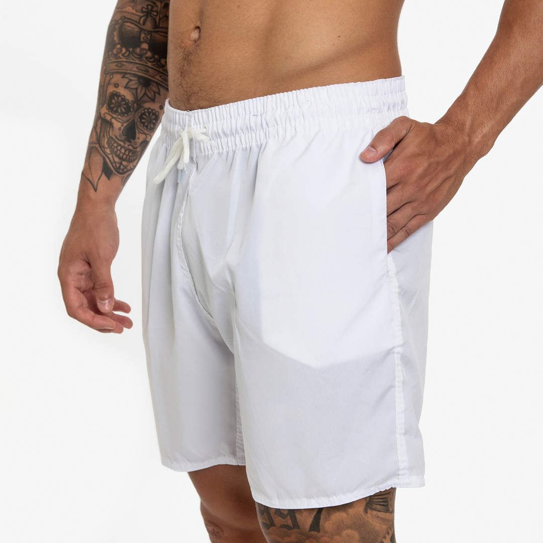 Shorts Dri-FIT Blanco - Clean Performance